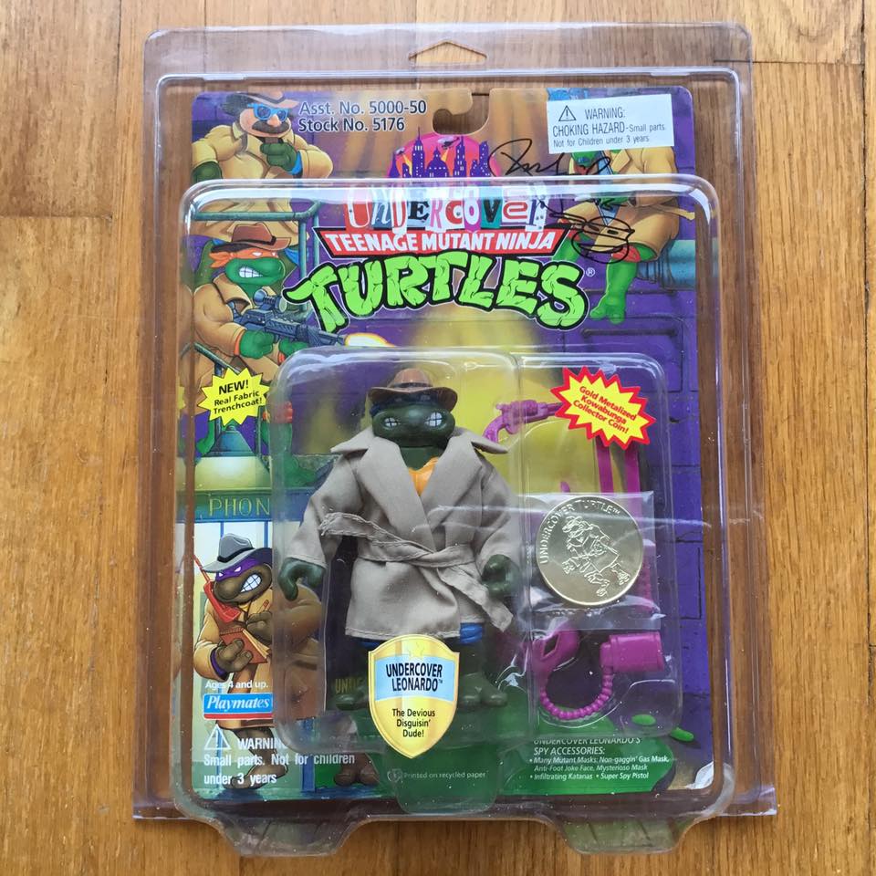 teenage mutant ninja turtles action figures 1988